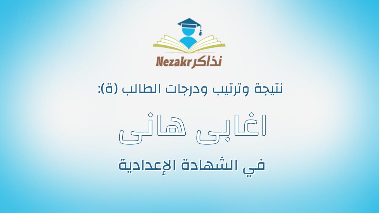 اغابى هانى رمزى لبيب سليمان