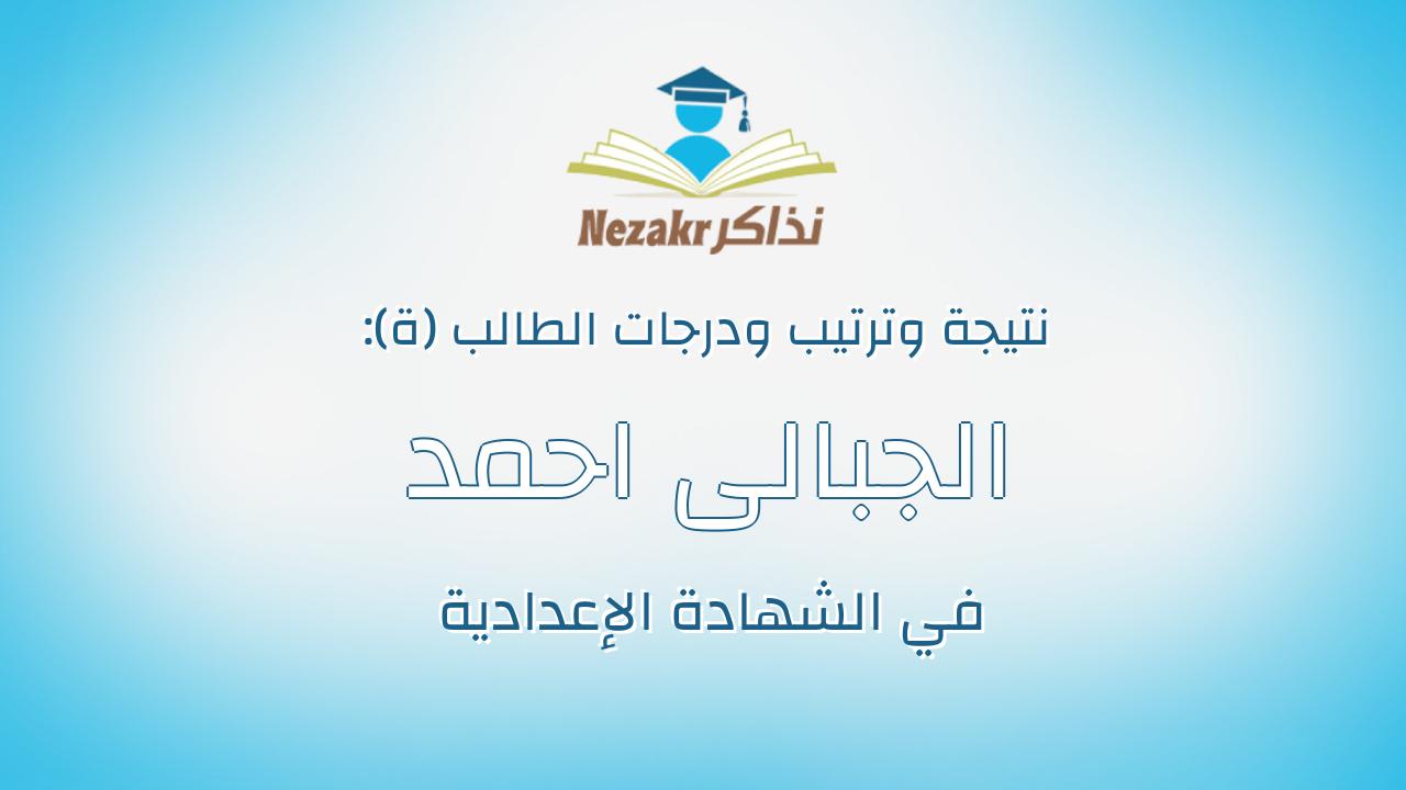 الجبالى احمد السيد حسين الجبالى