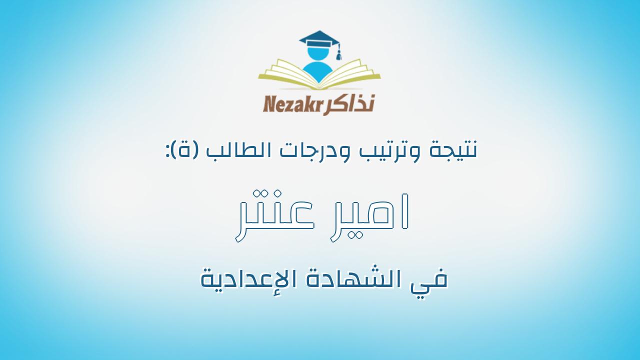 امير عنتر محمود رفاعى