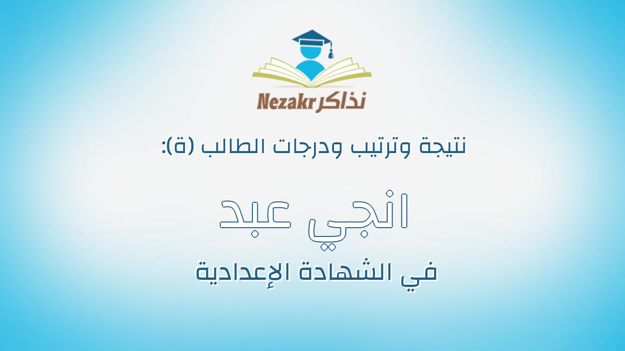 انجي عبد العزيز احمد عبد العزيز احمد