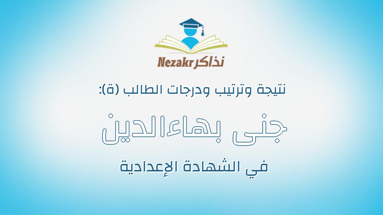 جنى بهاءالدين محمد عبدالحميد