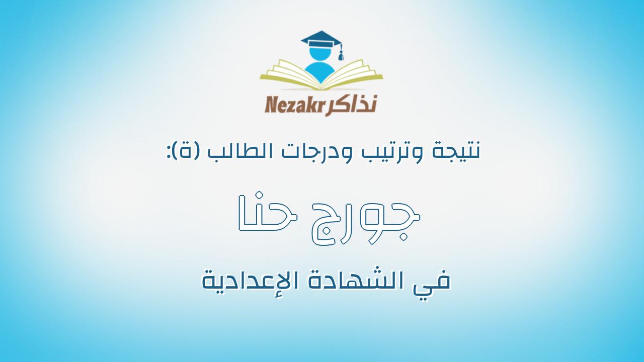 جورج حنا لمعى حليم