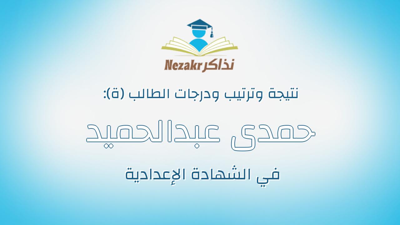 حمدى عبدالحميد حمدى عبدالحميد حجازى