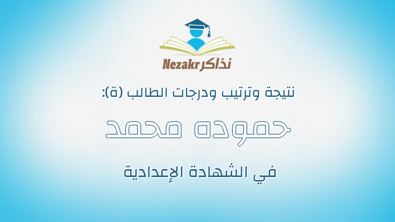 حموده محمد حموده ابوالنصر محمد زين الدين