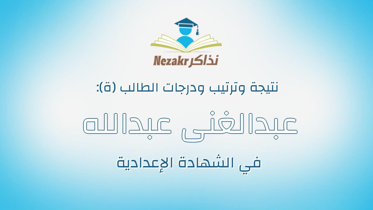 عبدالغنى عبدالله عبدالغنى نجم