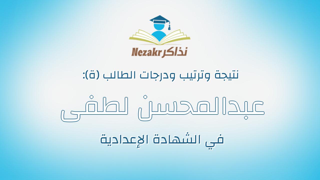 عبدالمحسن لطفى عبدالمحسن داخلى