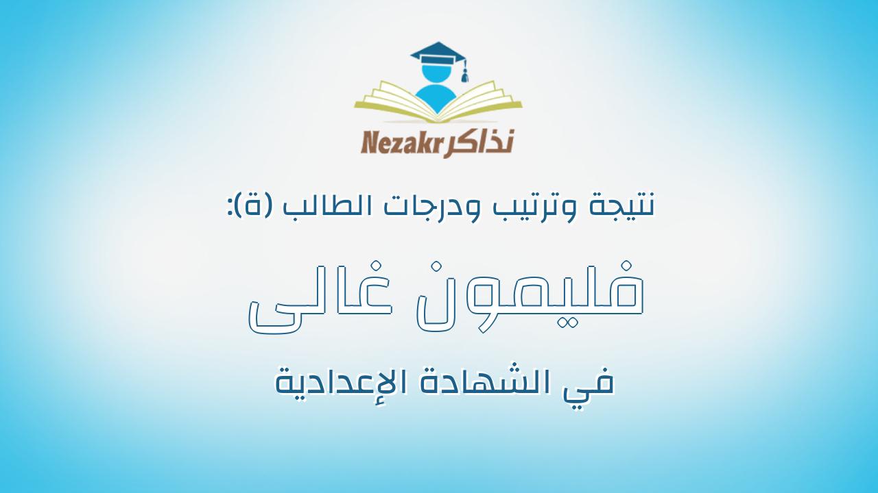 فليمون غالى صالح حليم