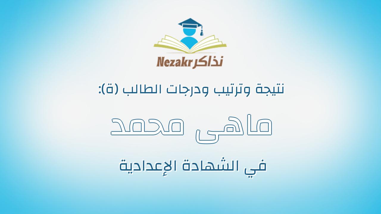 ماهى محمد نجيب سعدالدين محمد