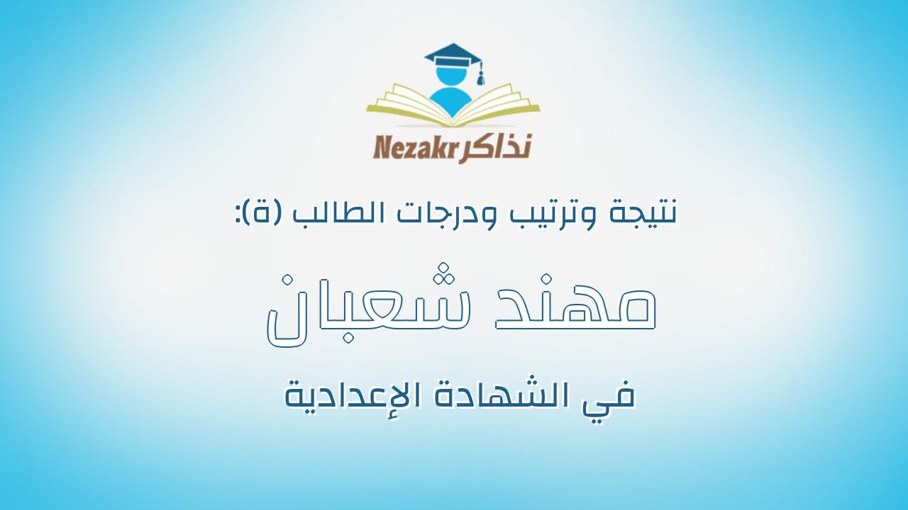 مهند شعبان محمد طنطاوى محمد