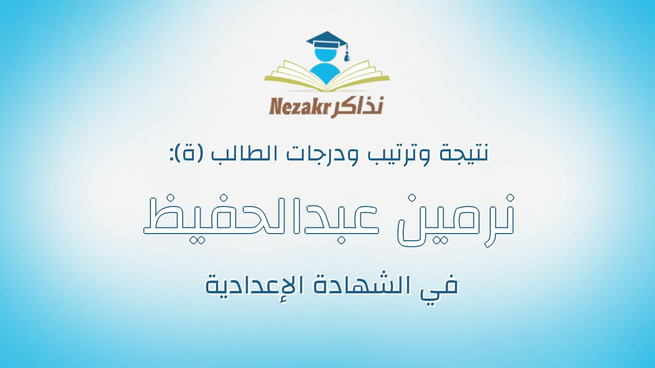 نرمين عبدالحفيظ طايل عبدالحفيظ طايل