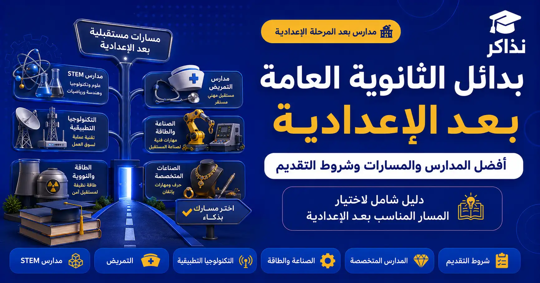 بدائل الثانوية العامة بعد الإعدادية 2027.. أفضل المدارس والمسارات وشروط التقديم